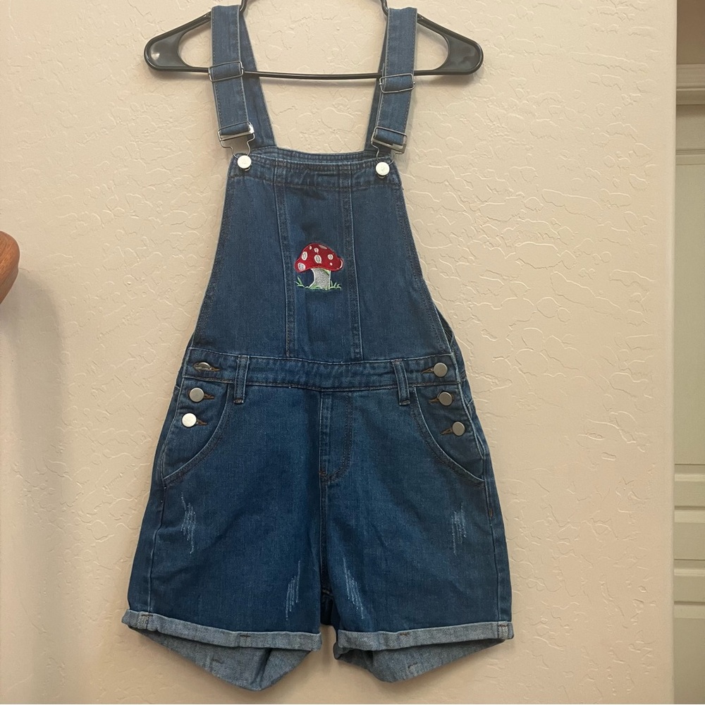 ROMWE Blue Denim Women Jeans Overalls